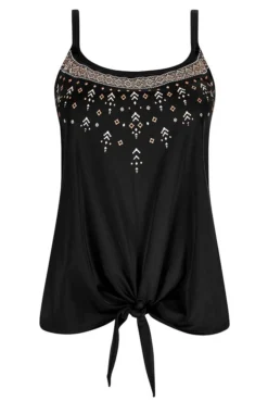 Amoena Prothesen-Tankini-Oberteil Mykonos 8 Amoena Prothesen-Tankini-Oberteil Mykonos -Dessous Geschäft Amoena Tankini Top Mykonos BL 71610 schwarz weiss sand 04 1280x1280