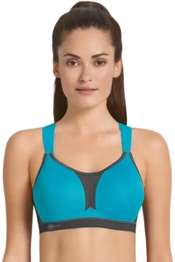Sport-BH Dynamix Star -Dessous Geschäft Anita active Sport BH Dynamix Star 5537 364 peacock anthrazit 04 1280x1280