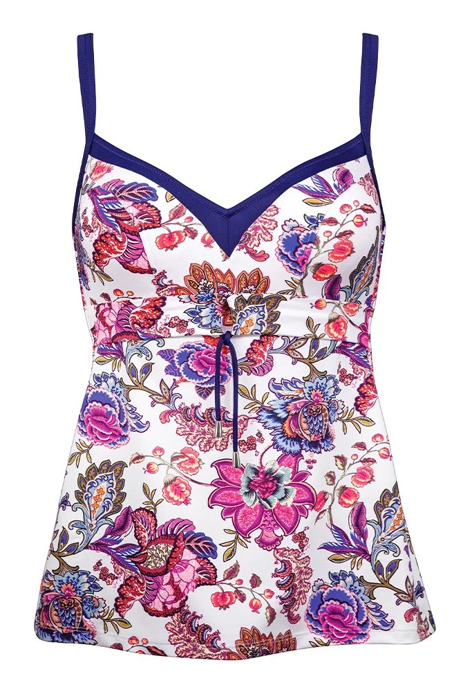 Tankini-Oberteil Vibrant Indochine 1 Tankini-Oberteil Vibrant Indochine