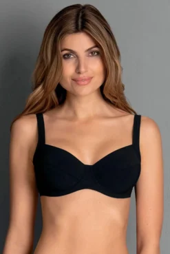 Dessous Geschäft -Dessous Geschäft Rosa Faia Bikini Oberteil Sibel 8730 1 schwarz 01 1280x1280