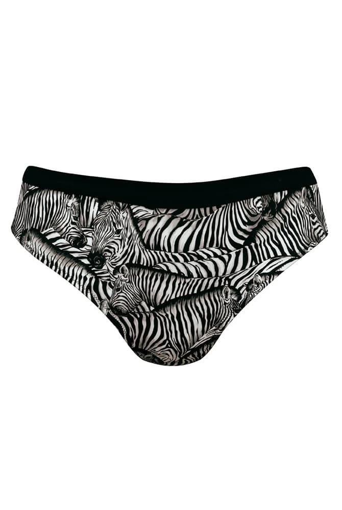 Bikini-Hose Sally Bottom Zebra Love 3 Bikini-Hose Sally Bottom Zebra Love – Bild 3